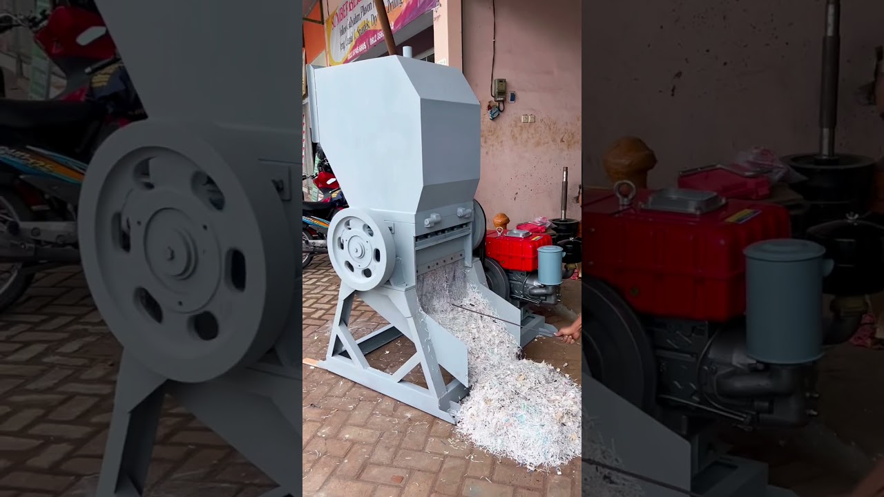 Mesin giling karung / mesin pencacah plastik / pencacah karung / 082330506607