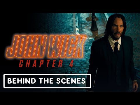 John Wick: Chapter 4 - Exclusive Behind the Scenes Stunt Clip (2023) Keanu Reeves