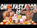 I ONLY ATE FAST FOOD FOR 24 HOURS | EPIC HIGH CALORIE CHEAT DAY