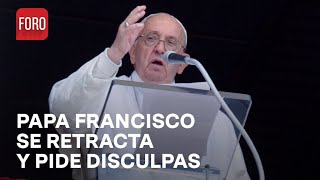 Papa Francisco pide disculpas por insulto homofóbico - Expreso de la Mañana