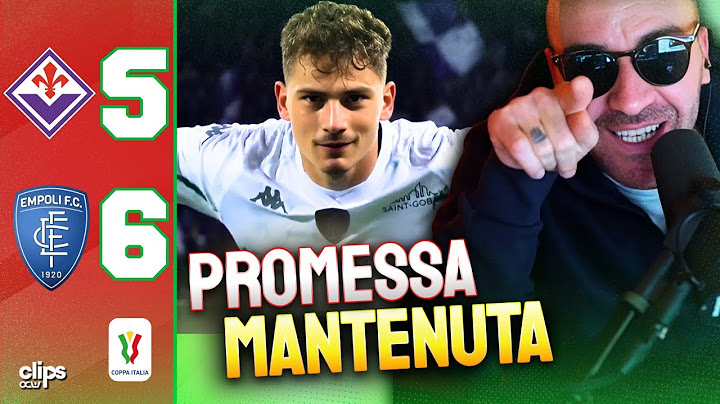 FIORENTINA - EMPOLI 2-2 (5-6) dcr | SEBASTIANO ESPOSITO ELIMINA LA FIORENTINA E MANTIENE LA PROMESSA
