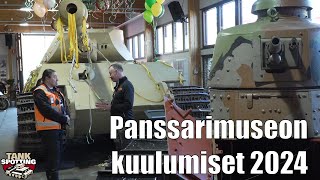 Panssarimuseon kuulumiset 2024 - Kuningastiikeri räjäytti kävijämäärät