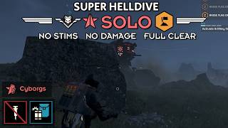 Helldivers 2 - Spread Democracy (Super Helldive Solo / No Stims, Damage)