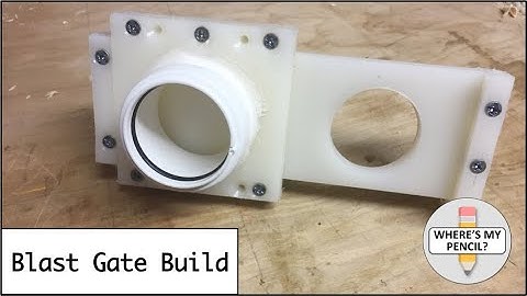 Blast Gate Build - Workshop Dust Extraction System - Part 1