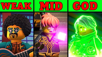 Ranking EVERY ELEMENTAL POWER In Ninjago!