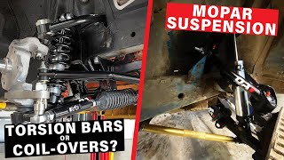 Best Mopar Suspension Upgrades: CoilOvers or Torsion Bars?