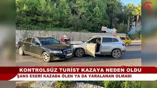 Şans Eseri̇ Kazada Ölen Ya Da Yaralanan Olmadi