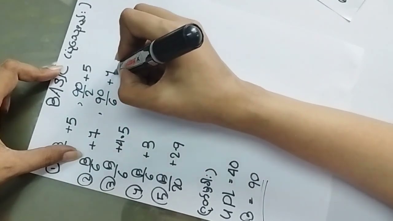 အခြေခံကျကျBody Framရေးဆွဲမယ်