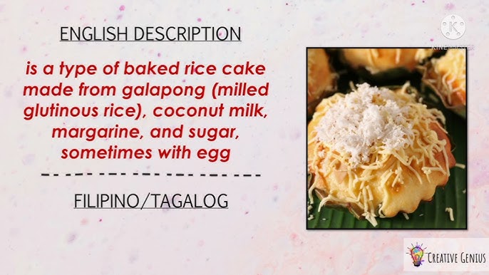 28 FILIPINO KAKANIN NATIVE RICE DELICACIES English –, 55% OFF