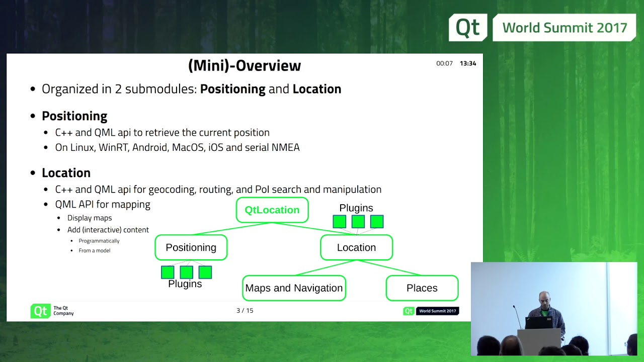 Qt Location Module QtWS17 - QtLocation 5.9: from tilted maps to pluggable engines, Paolo ...