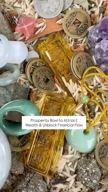 Prosperity Bowl to Attract Wealth & Unblock Financial Flow - YouTube