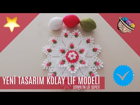 ✅ Serpilin Lif Sepeti ✅ Son Zamanların En Çok Sipariş Alan Lif Modeli ✅ Tasarım ❤ Akgül Gülün ✅