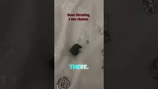  Bone, charm throwing Divination tools 