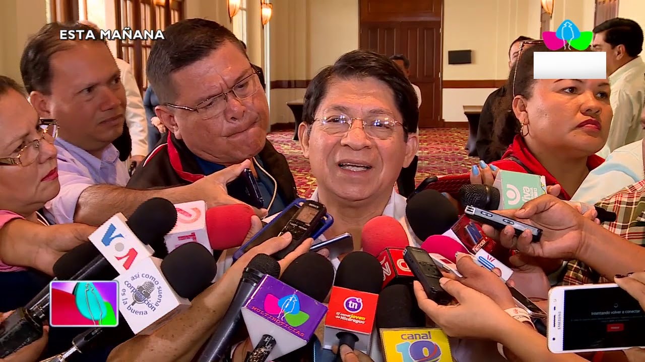 Multinoticias |Canciller Denis Moncada luego de reunión con experto electoral de la OEA nicaragua national costume