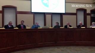 Jim Holton unanimously elected mayor of Mt. Pleasant.