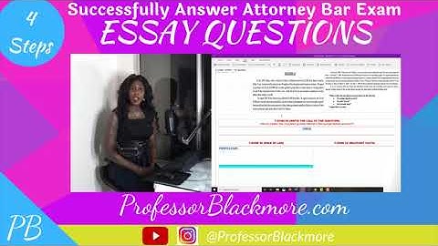 Part 3 | How to (1s Time) Pass the Bar Exam: 4 Steps to Answer Essay Questions- bit.ly/BarExam_PBDC