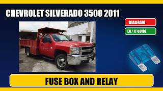 Fuse box location and diagram: chevrolet silverado_3500 2011 - Schema fusibili