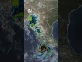 Bandas exteriores de lluvia del huracán Polo llegan a la costa del Pacífico de México