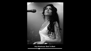 Amy Winehouse- Back To Black