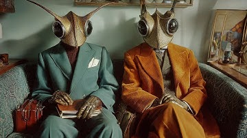 The Insectoid Chronicles: A Surreal Journey Through a Retro-Futuristic World | Surreal AI Video