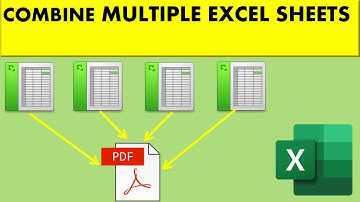 How To Properly Convert Multiple Excel Sheets into One PDF - Step by Step