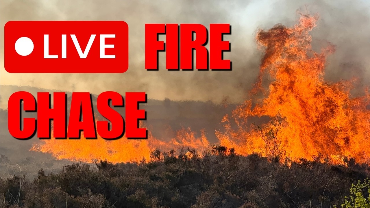 LIVE FIRE Chase - Eastern Washington - 06-16-26