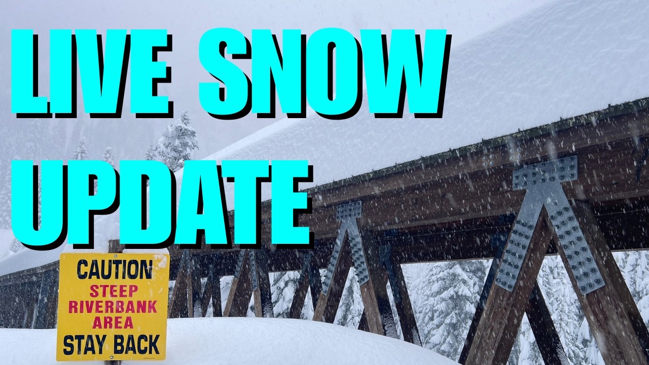 *Previously* LIVE Snow Update for Western Washington - Live Conditions - Forecast 03-13-26