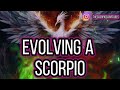 What makes a scorpio evolve the process scorpioscriptures