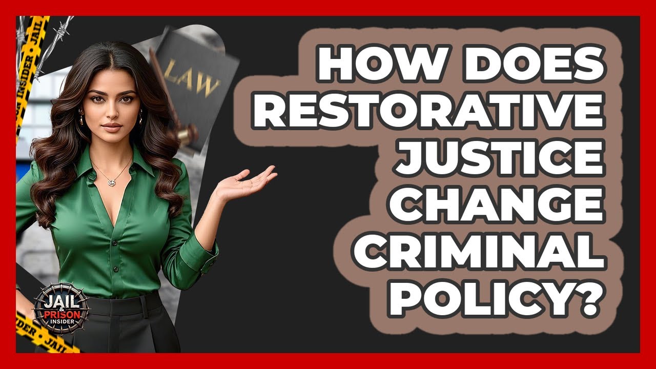 How Does Restorative Justice Change Criminal Policy? - Jail & Prison Insider