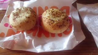 Dunkin Donuts Stuffed Bagel Minis