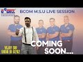 B.COM MSU LIVE SESSIONS