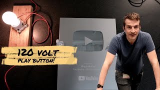 Can a YouTube play button light up a light bulb ELECTRICITY! Unboxing!