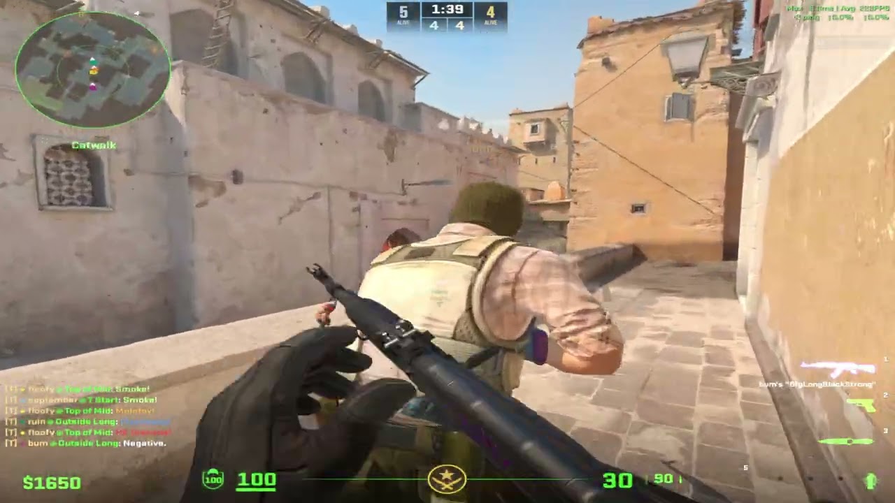 Testing the Lunafury Luna33 mouse - CS2 Dust2 Comp