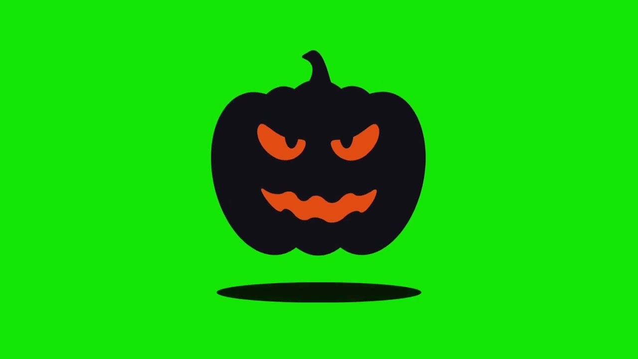 Ghost Pumpkin Chromakey