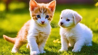 Cute & Funny Cats and Dogs Compilation🐱 - The Best Animal Moments #cat #cats #kitten #kittens #pets