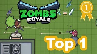 ZombsRoyale.io - 2D Battle Royale Mobile Gameplay - Win Top 1!!!! screenshot 4
