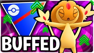 INCREDIBLE STATS! *BUFFED* SWIFT UXIE is one of the BULKIEST Pokemon in the GO BATTLE LEAGUE