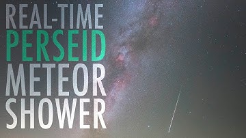 REAL-TIME PERSEID METEOR SHOWER - Aug. 9th 2018, Jura, France