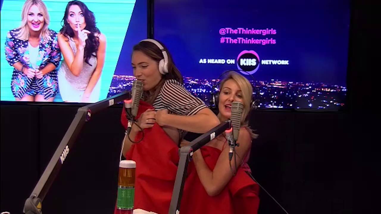 The Thinkergirls Comparing Boobs Live On Air Youtube 