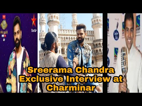 Sreerama Chandra at Charminar Indian Idol 5 Winner and Bigboss 5 Runner up Exclusive Interview