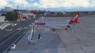 SBSP-SBJV - A320-214  X-PLANE 11