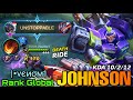 Johnson Death Ride New SPECIAL Skin Gameplay - Top Global Johnson by |•νєиσм1 - MLBB