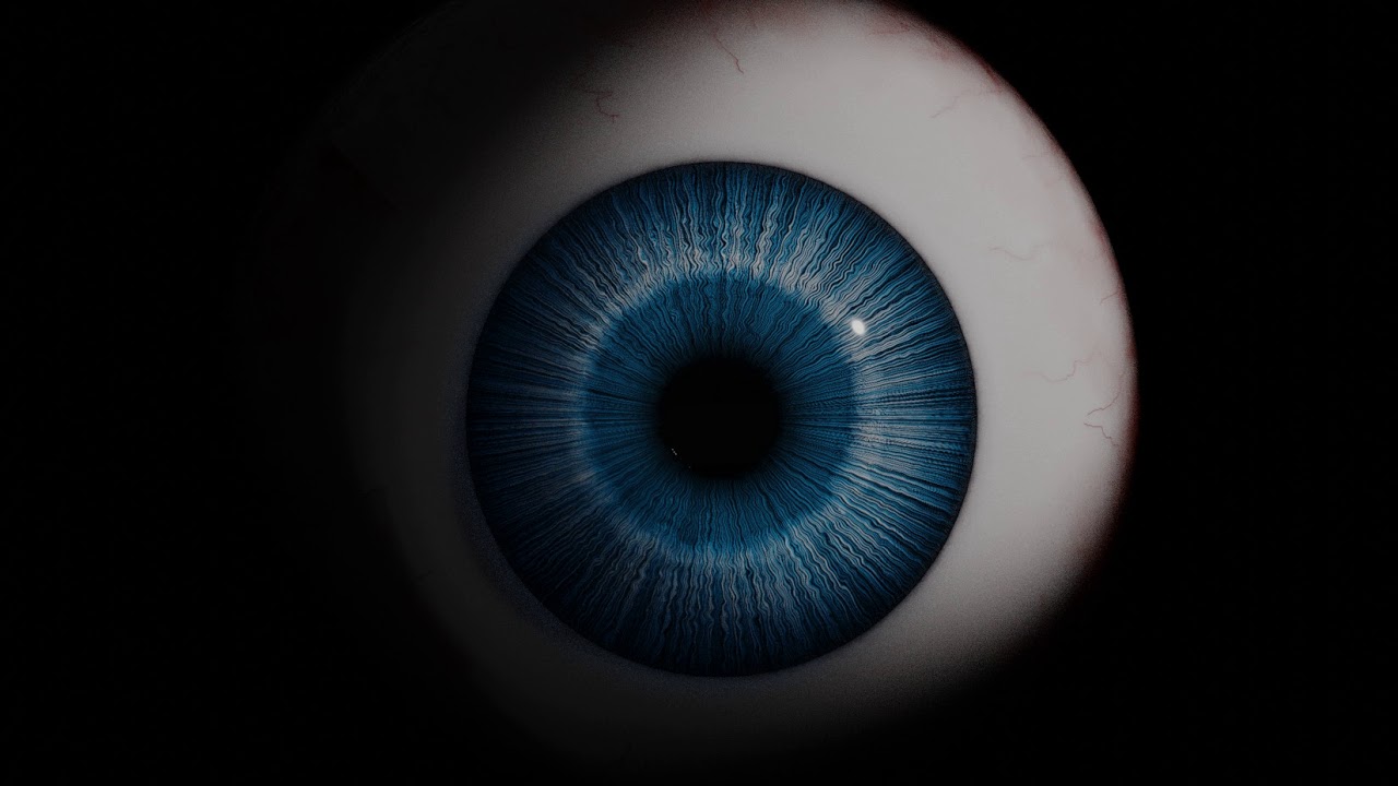 EYE 3D MODEL ANIMATION - YouTube