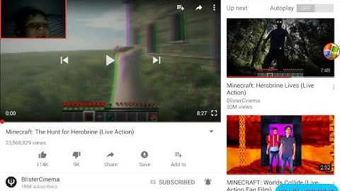 I react to Minecraft : The Hunt For Herobrine. Live Action