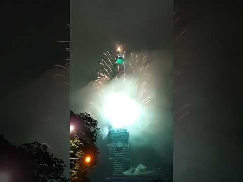 迎接2022年                          台北101跨年煙火