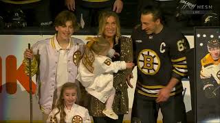 Brad Marchand 1,000 Game Ceremony