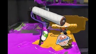 Splatoon 2 - Using the roller but you can only roll with the roller