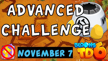 Bloons TD 6 Advanced Challenge | Typical R63 Challenge? // Medium | No MK No Powers November 7 2022