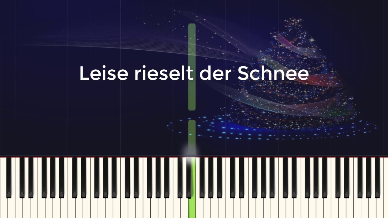 Leise rieselt der Schnee - Piano - YouTube