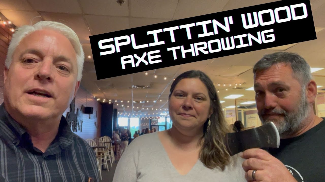 Splittin' Wood Axe Throwing, Lewiston, Maine YouTube